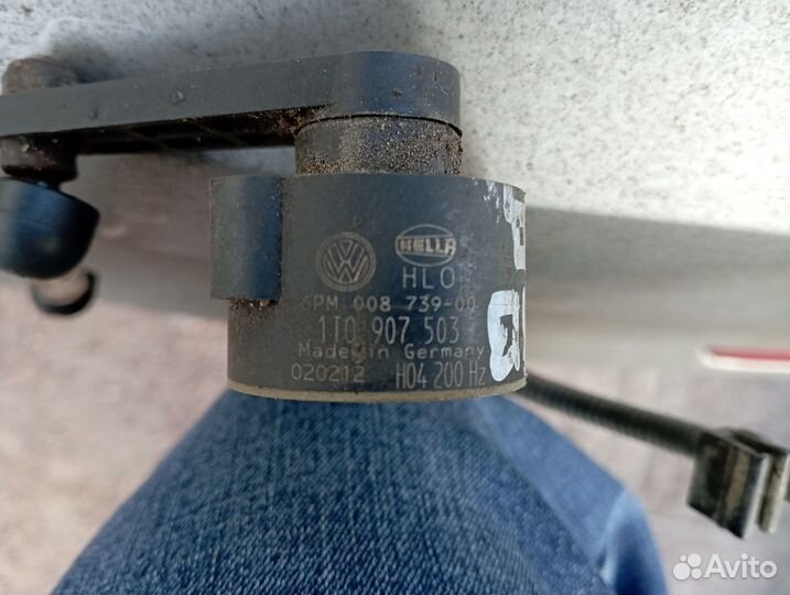 Задний датчик дорожного просвета Шкода Суперб 12г