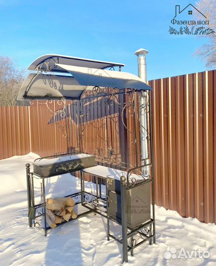 Мангал кованный