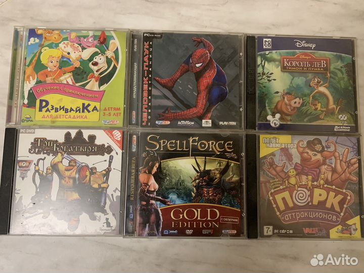 Диски Человек-Паук, Король Лев, Spellforce