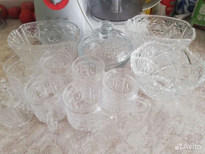 Хрусталь, стекло СССР