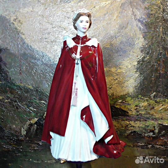 Королева Англии.Елизавета.Royal Worcester.Статуэтк