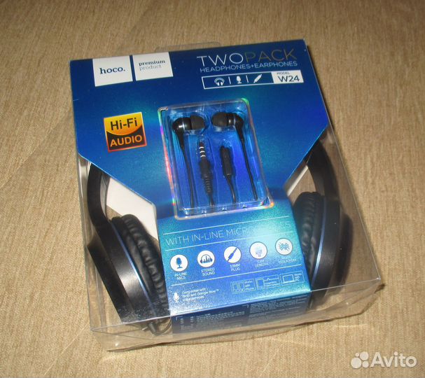 Наушники Hoco W24 Enlighten. Новые