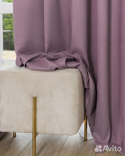 Комплект штор канвас Эдем Античная роза