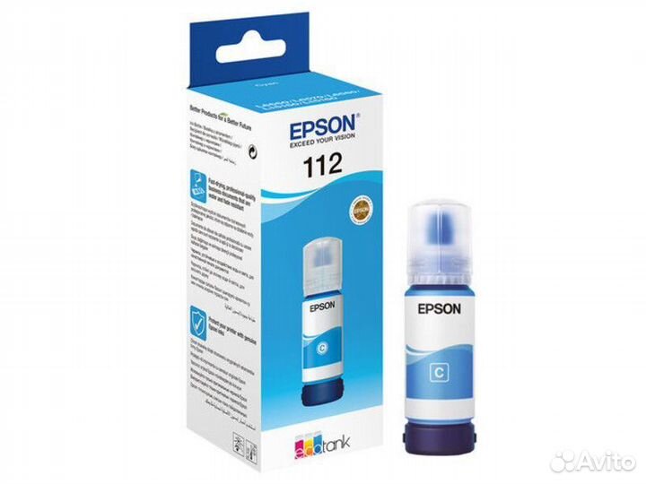 Чернила для заправки картриджа epson 112 C13T06C24