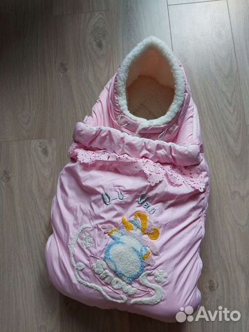 Конверт на выписку зимний для девочки