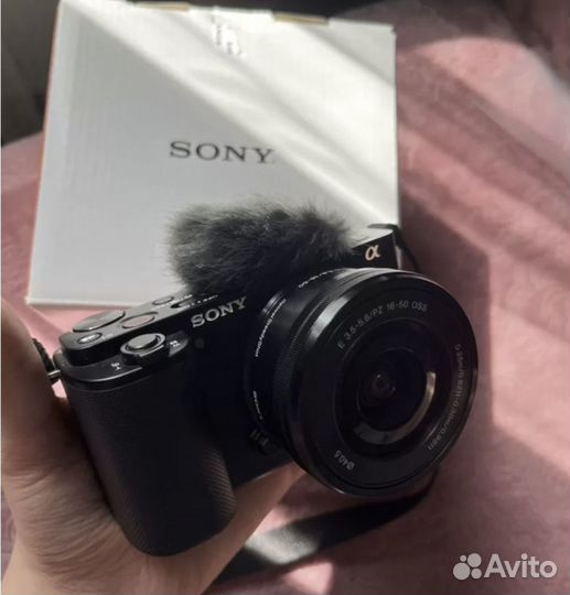 Фотоаппарат sony zv-e10 новый