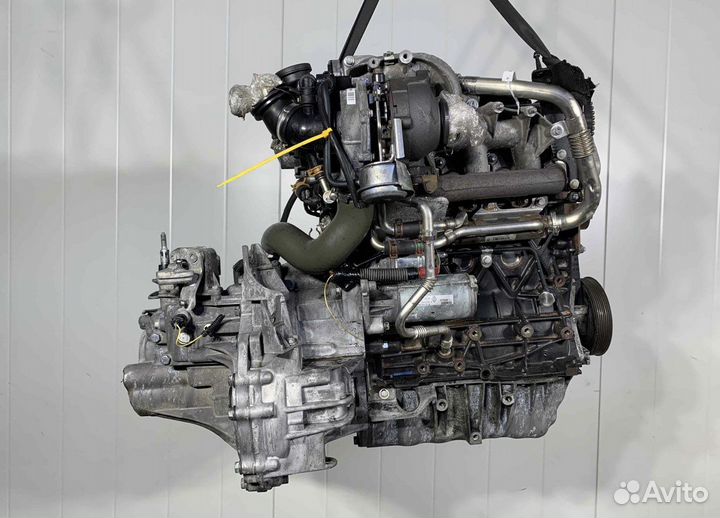 Двигатель (двс) Renault Scenic 2007 г 1.9 F9Q818