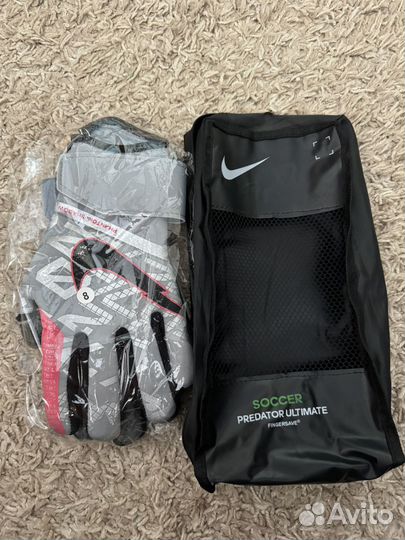 Вратарские перчатки nike