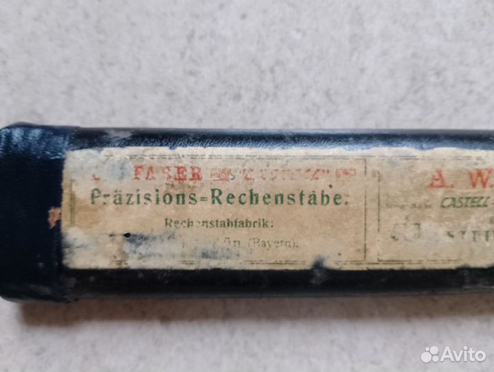 Линейка логарифмическая Фабер 1943 года