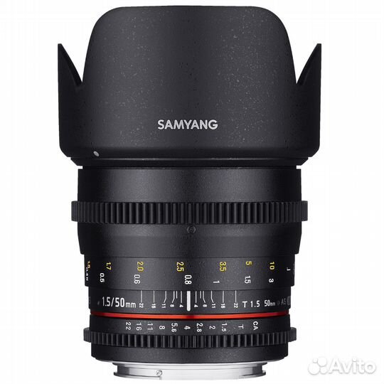 Samyang 50mm T1.5 AS UMC vdslr Fujifilm X