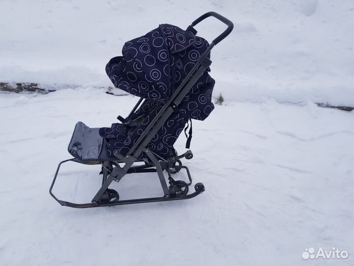 Детские санки коляска