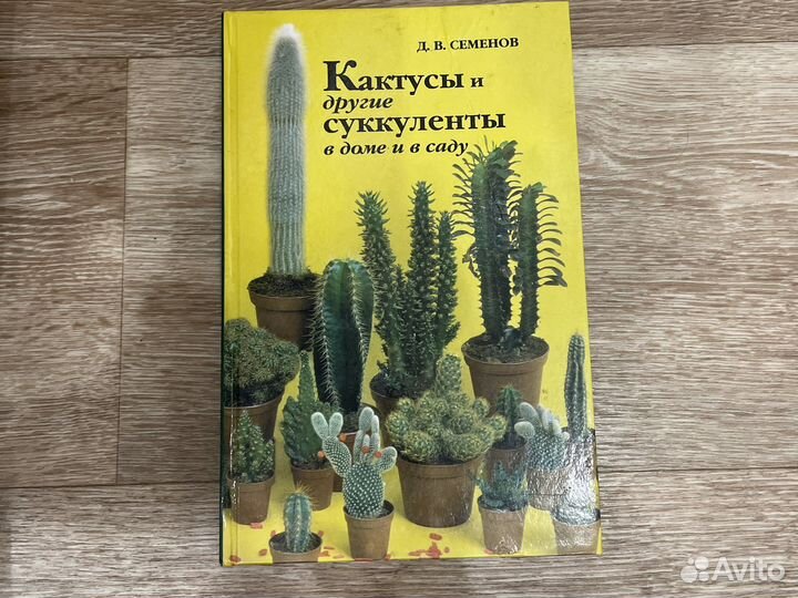 Книга кактусы и другие суккуленты в доме и в саду