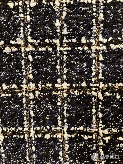 Юбка твидовая мини