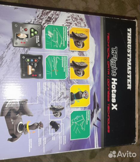 Джойстик thrustmaster t.flight hotas x