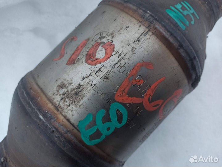 Катализатор задний, BMW 5 2008