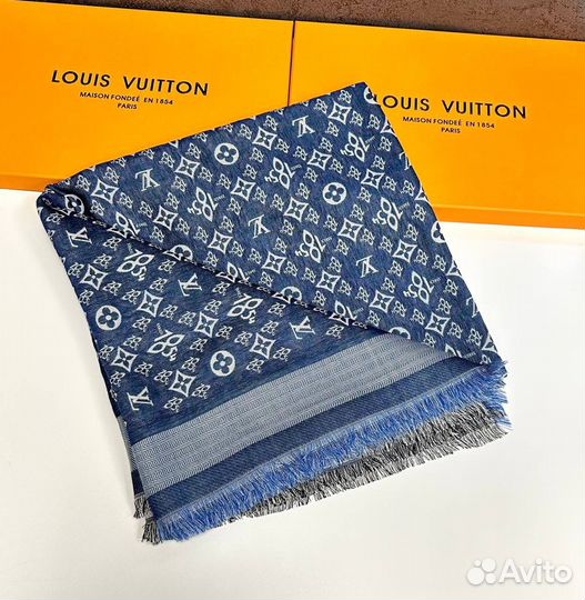 Шаль платок Louis Vuitton женский