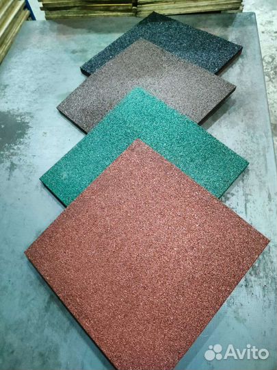 Резиновая плитка 500х500,резиновое покрытие
