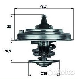 Термостат TX3080D TX3080D Mahle/Knecht
