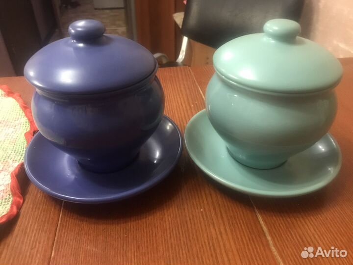 Горшочки глиняные для запекания