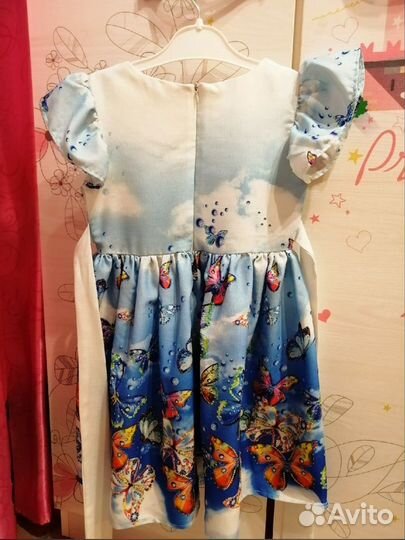 Платье LOL голубое