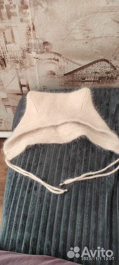 Шапка женская с ушками