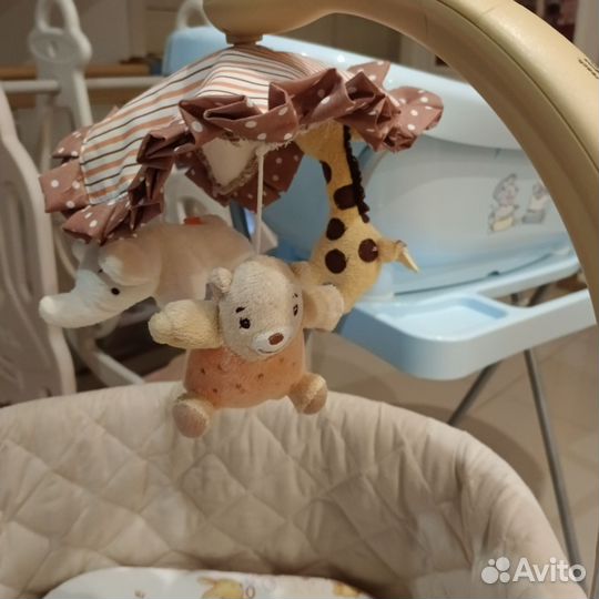 Детская люлька колыбель электрическая