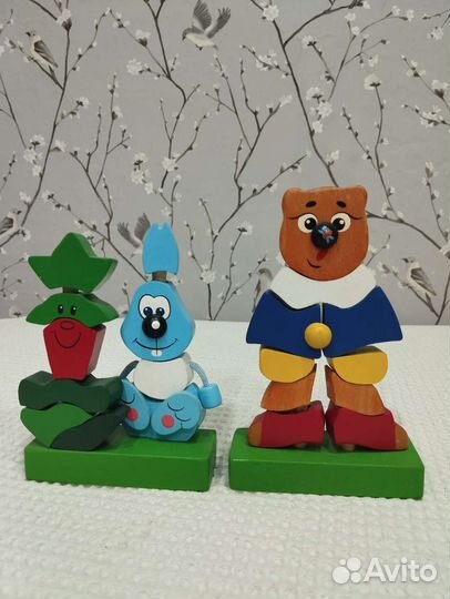 Деревянная пирамидка