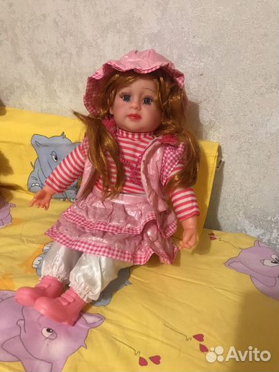 Кукла мягкая 55 см