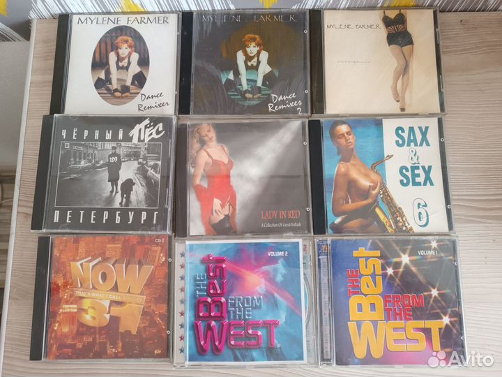 Музыкальные cd диски
