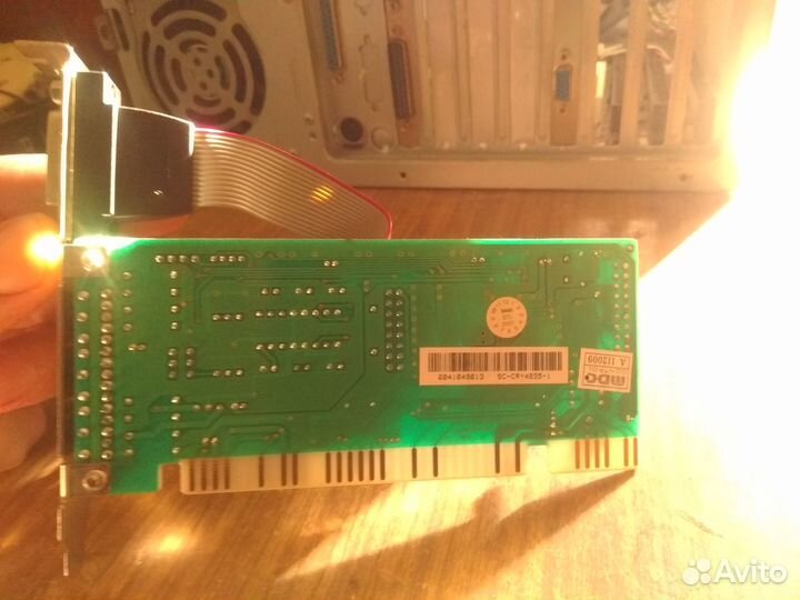 Ретро Звуковая карта ISA crystal CX4235-X03 и др