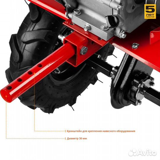 Зубр мтб-400 мотоблок бензиновый, скорости 3/1