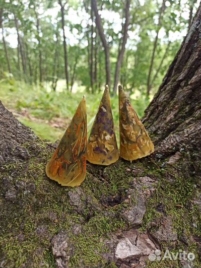 Травяные свечи безфитильные Ведьмина свеча