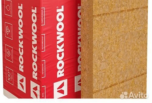 Утеплитель Rockwool Венти Баттс Оптима 50х600х1000