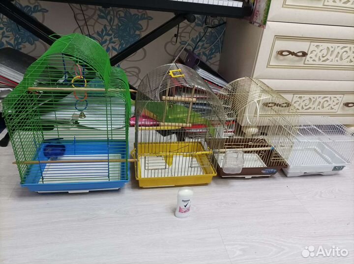 Клетки аквариум для птиц и грызунов