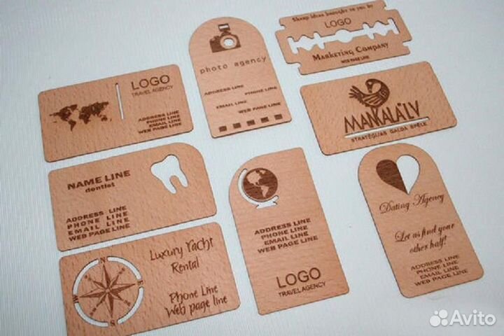 Лазерная резка: фанера, пластик, кожа, картон