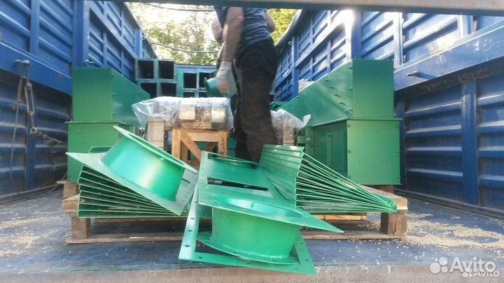 Нория нз-100. Элеватор. Транспортер с ковшами