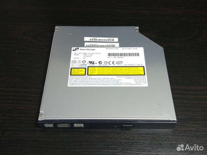 DVD-RW дисковод для ноутбука