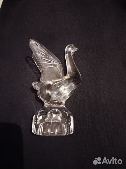Cтатуэтка (стопка) Хрустальный лебедь СССР