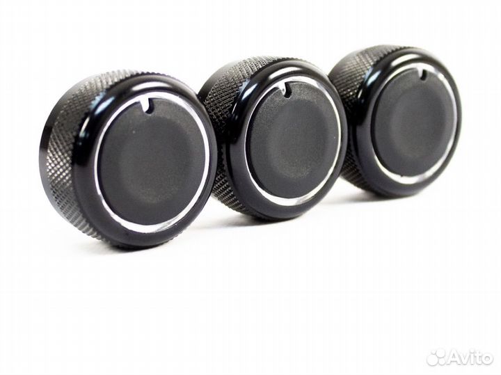 Ручки отопителя лада приора ваз 2110 черные глянец