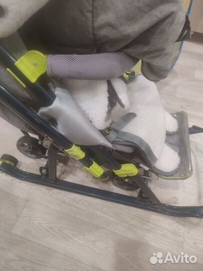 Детские зимние санки