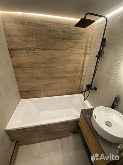 Ремонт Санузлов,ванных комнат под ключ