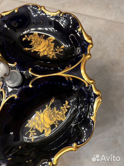 Менажница фарфоровая