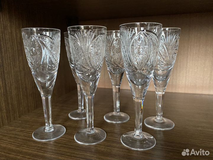 Рюмки хрусталь СССР