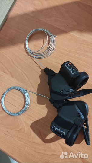 Шифтер (манетка) microshift ts38 3 и 7 скоростей