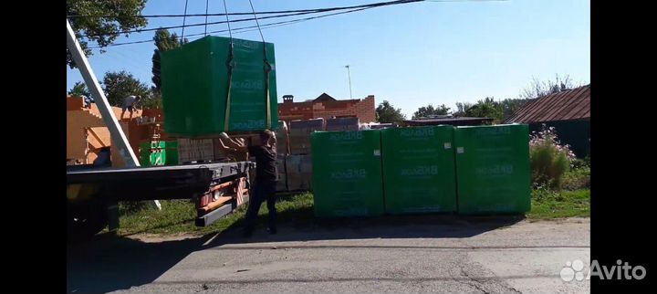 Газоблок 150х250х637