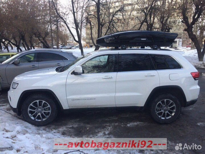 Автобокс (багажник) на Jeep Grand Cherokee