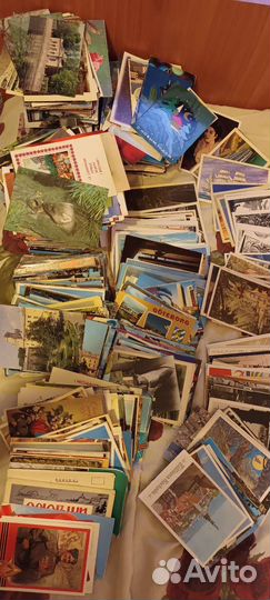 Открытк советские СССР, иностранные