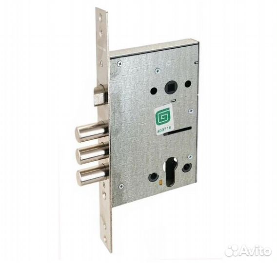 Замок гардиан зв 32.11 цилиндровый с защелкой