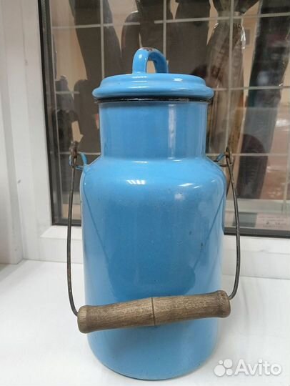 Бидон эмалированный для молока СССР
