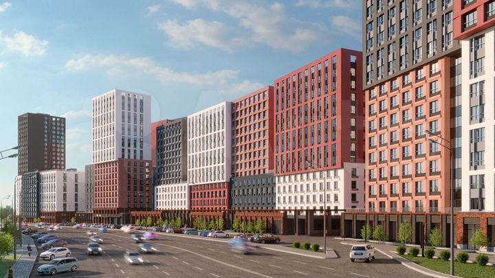 3-к. квартира, 59 м², 9/19 эт.